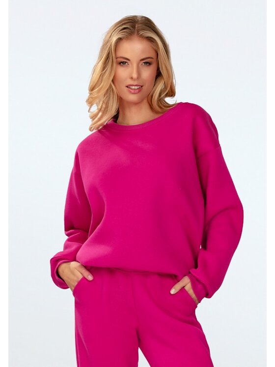 DKaren Sport DKaren Sport Bluza Rehema Różowy Relaxed Fit