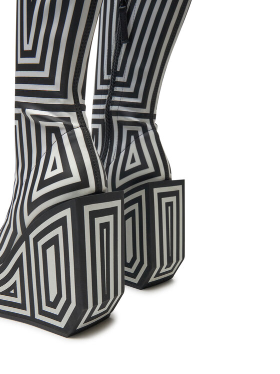 United Nude United Nude Ботфорти Wa Long Boot Hi 1087851082 Сірий