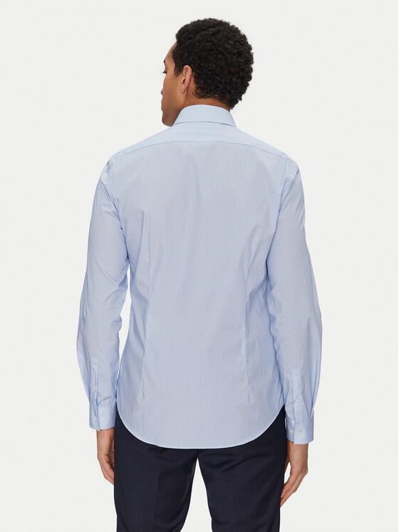 Calvin Klein Calvin Klein Košeľa K10K114312 Modrá Slim Fit