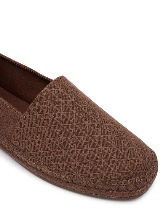 Calvin Klein Calvin Klein Espadryle Espadrille Aop Cv HM0HM02231 Brązowy