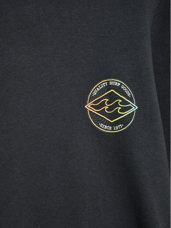Billabong Billabong Μπλούζα Rotor Diamond F2HO06 BIF2 Μαύρο Core Fit