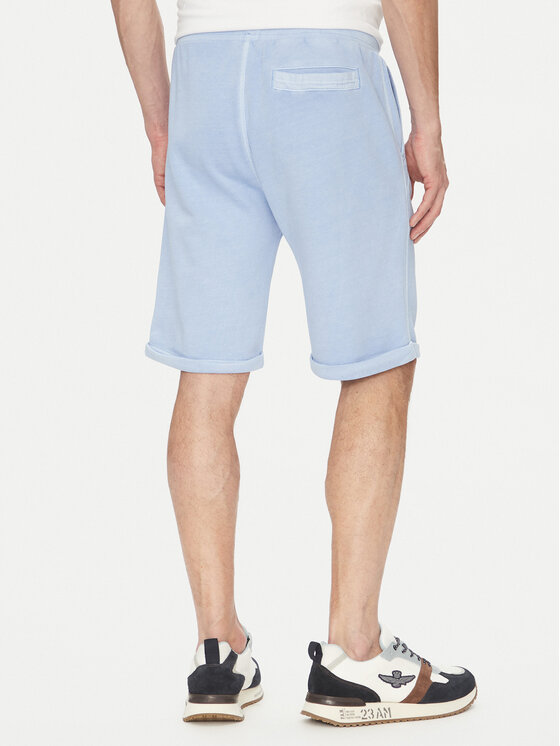 Aeronautica Militare Aeronautica Militare Pantaloncini sportivi 251BF016F583 Celeste Regular Fit