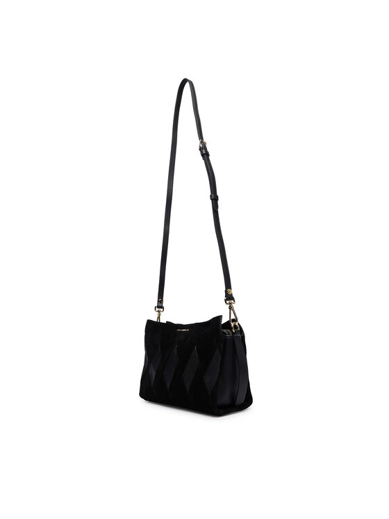 Coccinelle Coccinelle Handtasche T66 Boheme New Geomet Patch E1 T66 58 01 01 Schwarz