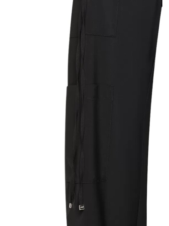 SEVENTY SEVENTY Spodnie cargo pt1330-220654-999 Czarny Regular Fit