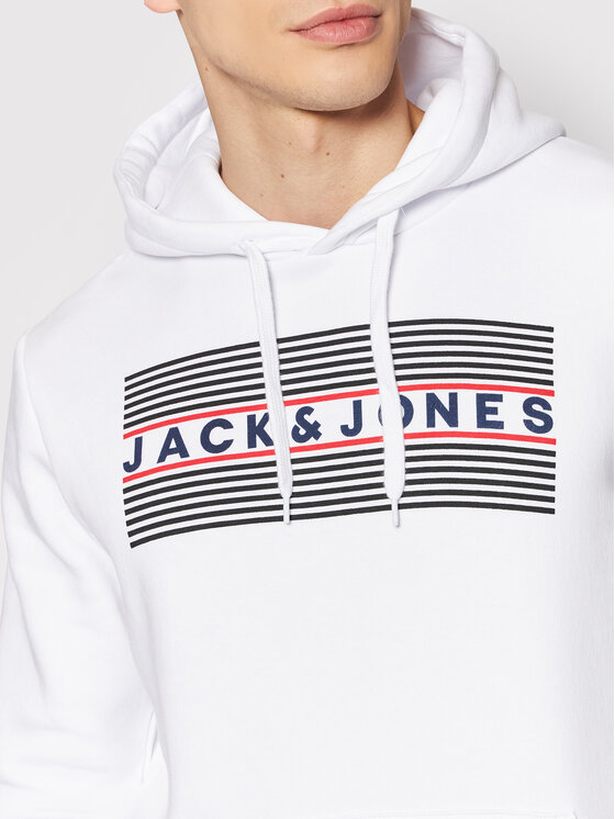 Felpa Corp Logo Sweat 12152840 Bianco Regular Fit