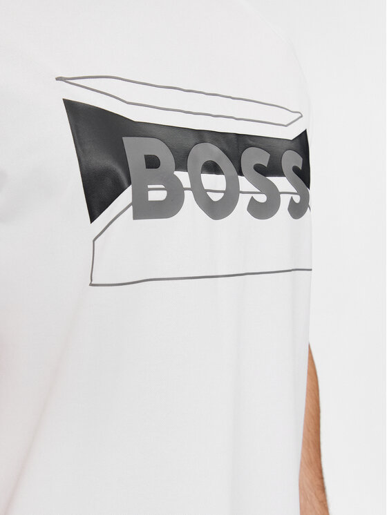 BOSS Boss T-krekls Tee 2 50514527 Balts Regular Fit
