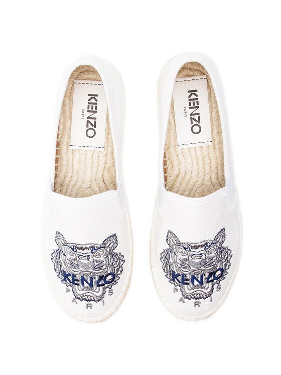 Kenzo Espadrilles F952ES188F70 Blanc Modivo
