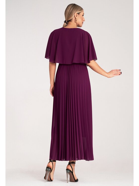 FIGL FIGL Abito da sera M1123 Viola Flared Fit