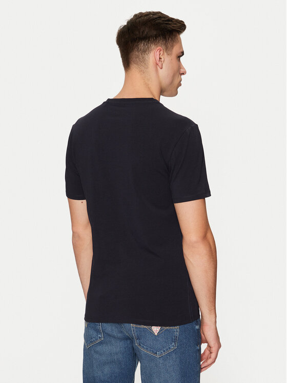Guess Guess Póló M2YI32 J1314 Sötétkék Slim Fit