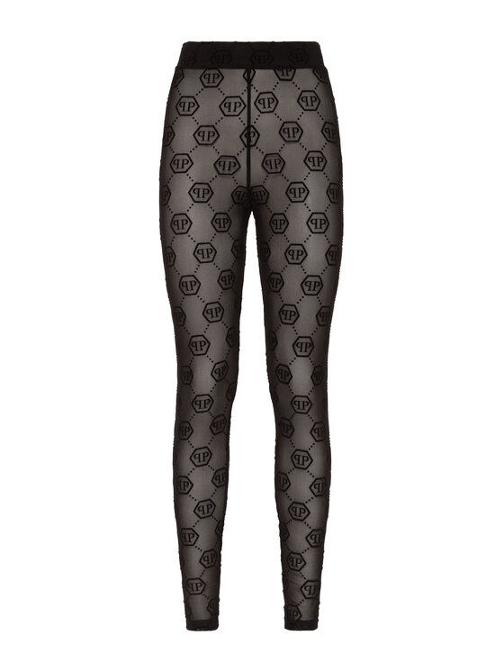 PHILIPP PLEIN PHILIPP PLEIN Leggings 20297 Nero Skin Tight Fit