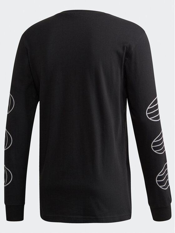 adidas Longsleeve Trefoil History 70 TShirt FM3387 Schwarz Regular Fit