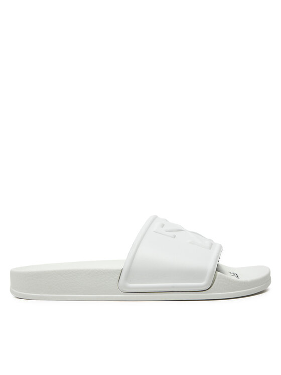 Damskie Klapki Off-White, Rozmiar 41, Białe, OWIC006S22MAT0010100