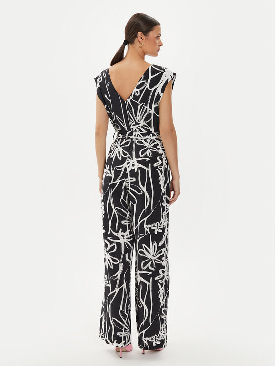 Desigual Desigual Гащеризон Macroflor 24WWPWX0 Черен Regular Fit