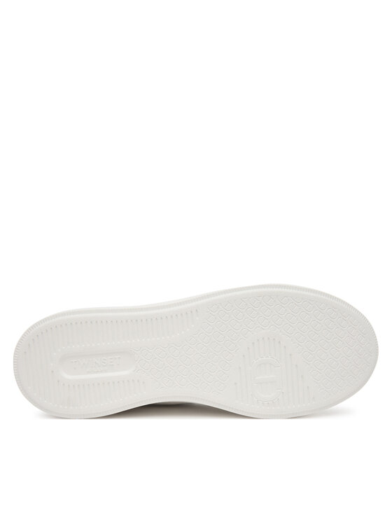 TWINSET TWINSET Sneakersy 252TCP020 Biały