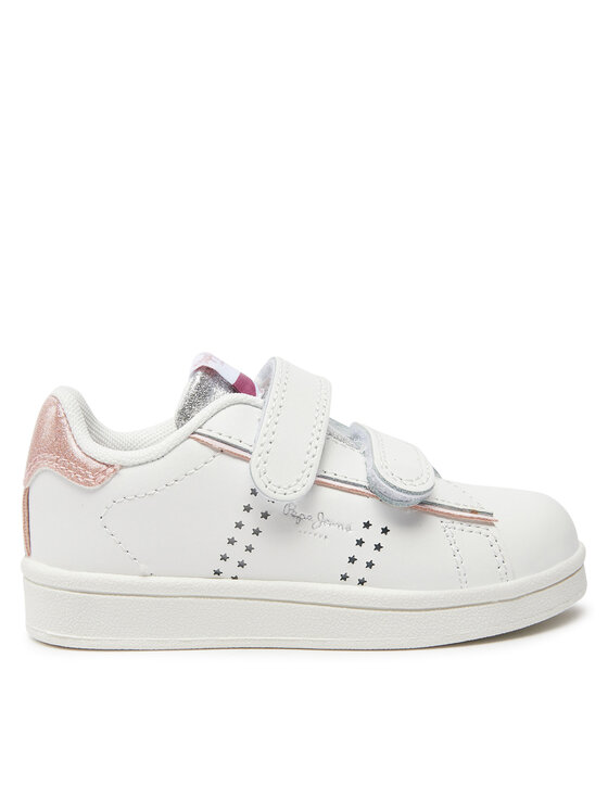 Sneakers Pepe Jeans Player Night Gk PGS30601 Alb