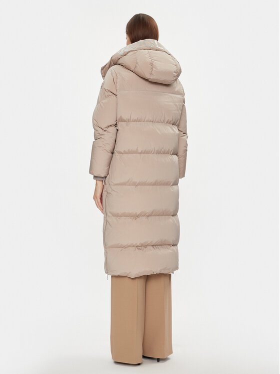 Woolrich Woolrich Geacă din puf Aurora CFWWOU0698FRUT1148 Bej Regular Fit