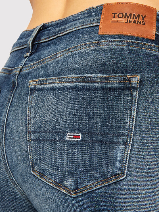 Tommy Jeans Tommy Jeans Jeans hlače Nora DW0DW09023 Mornarsko modra Skinny Fit
