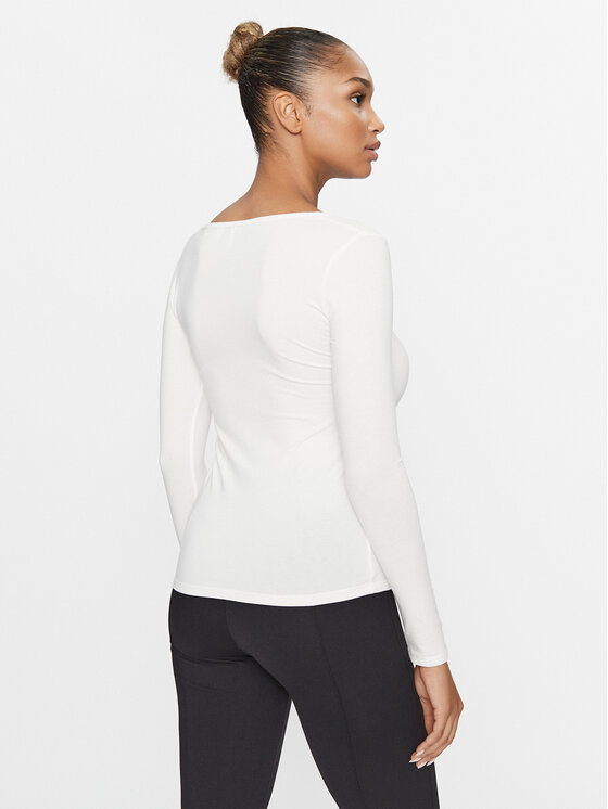 Guess Guess Blūze Carrie O2BM31 KBBU1 Écru Regular Fit