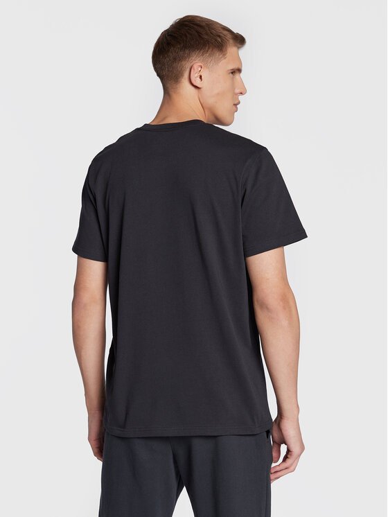 Under Armour Under Armour Tričko Ua Logo Embroidered 1373997 Čierna Relaxed Fit