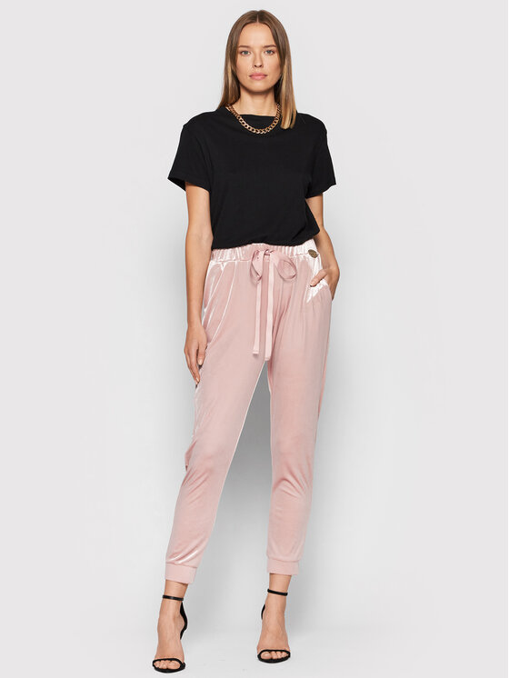 Pantaloni da tuta 5F1035 J6090 Rosa Slim Fit