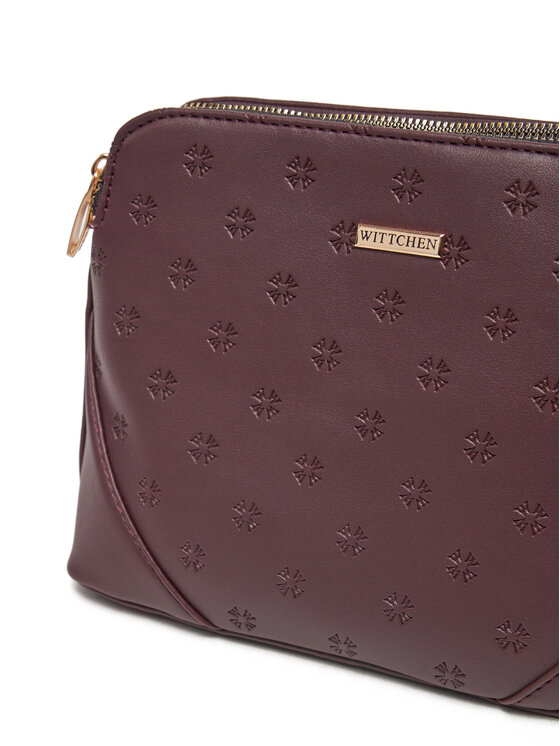 WITTCHEN WITTCHEN Ročna torba 99-4Y-205-3 Bordo rdeča