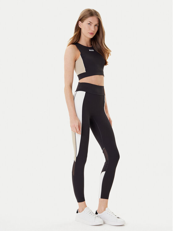 BOSS BOSS Leggings Ekiden3 50544178 Fekete Slim Fit