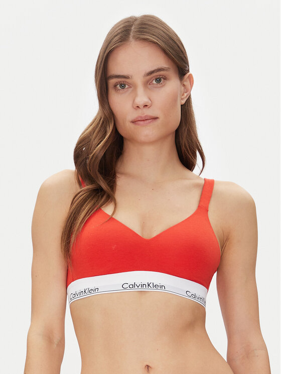 Calvin Klein Underwear Calvin Klein Underwear Sutien top Lift Bralette 000QF7900E Roșu