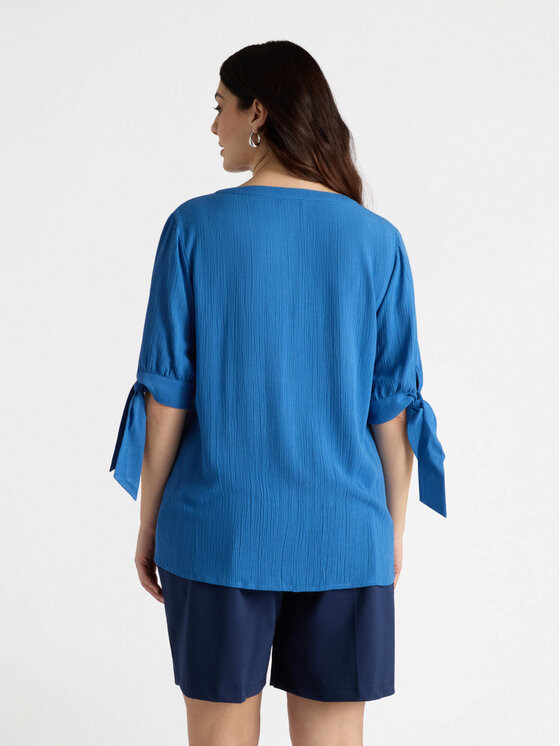 Fiorella Rubino Fiorella Rubino Camicia 5073T001308N024 Blu Regular Fit