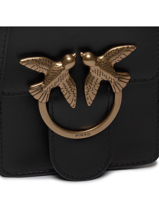 Pinko Handtasche Love Smart Simply Fl. AI 20 21 PLTT 1P21TG Y6JC Schwarz Modivo