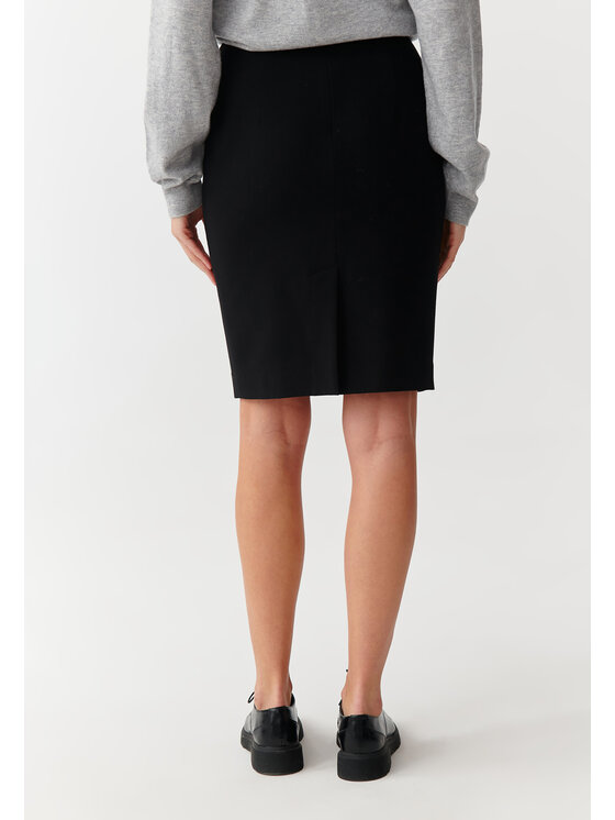 TATUUM TATUUM Spódnica midi MONO 1 Czarny Close Fit