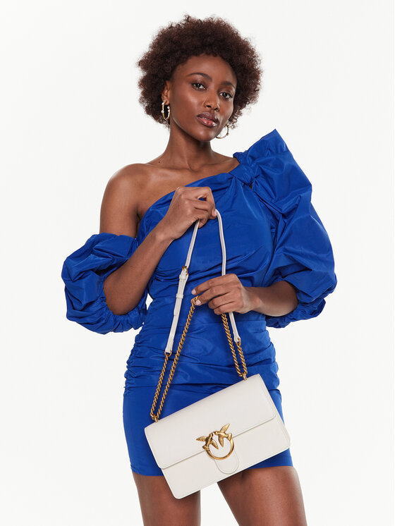 PINKO PINKO Ročna torba Love One Classic Dc PE 23 PLTT 100941 A0F1 Écru