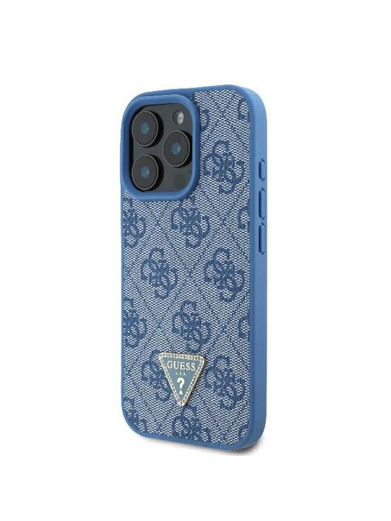 Etui na tablet Guess, Niebieskie, Leather 4G Triangle Strass