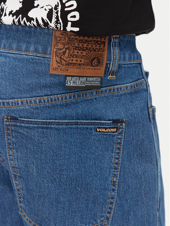 Volcom Volcom Džínsy Modown A1931900 Modrá Relaxed Fit