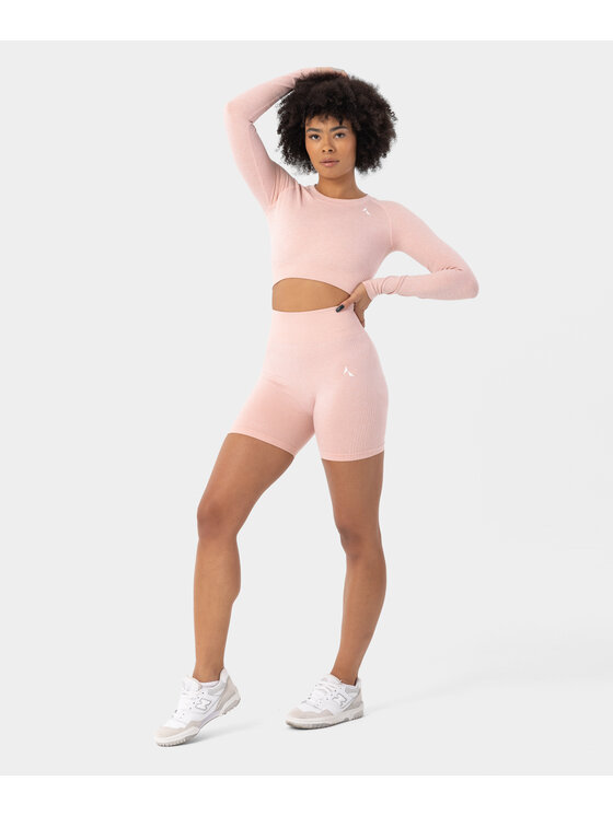Carpatree Carpatree Top Blaze longsleeve Różowy Fitted Fit