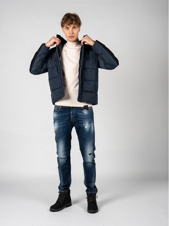 Geox Geox Bunda pro přechodné období M2629A TC160 Modrá Regular Fit