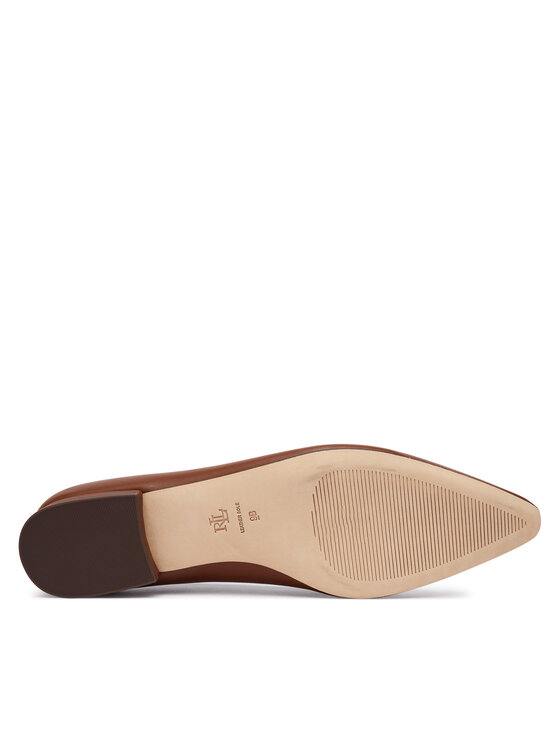 LAUREN RALPH LAUREN LAUREN RALPH LAUREN Balerinke Audri 802P18411004 Rjava