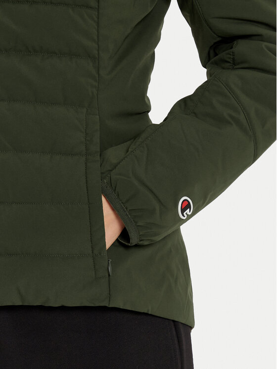 Champion Champion Μπουφάν μεταβατικό 117571 Πράσινο Custom Fit