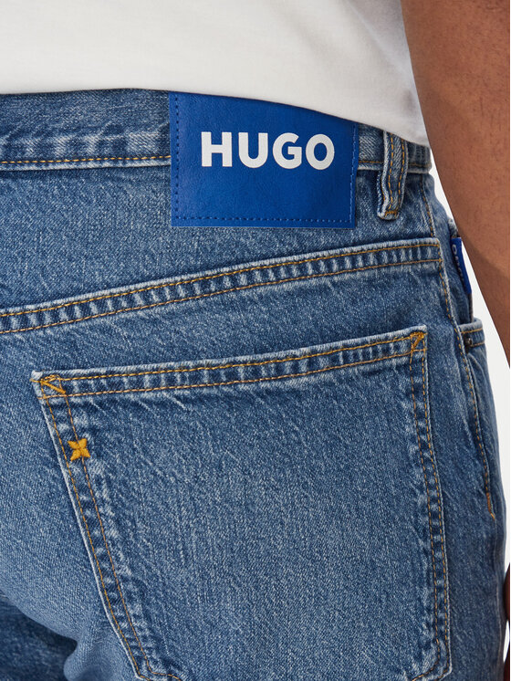 HUGO HUGO Farmer Ash 50563469 Kék Slim Fit