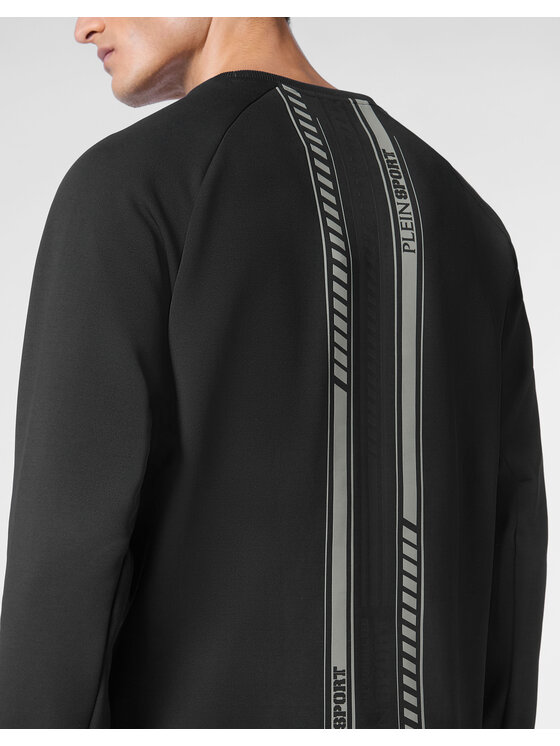 Plein Sport Plein Sport Longsleeve 14153 Czarny Regular Fit