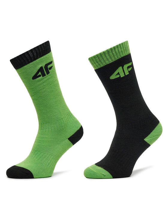 Set de 2 perechi de șosete pentru schi 4F 4FJWAW24UFSOM145 Colorat
