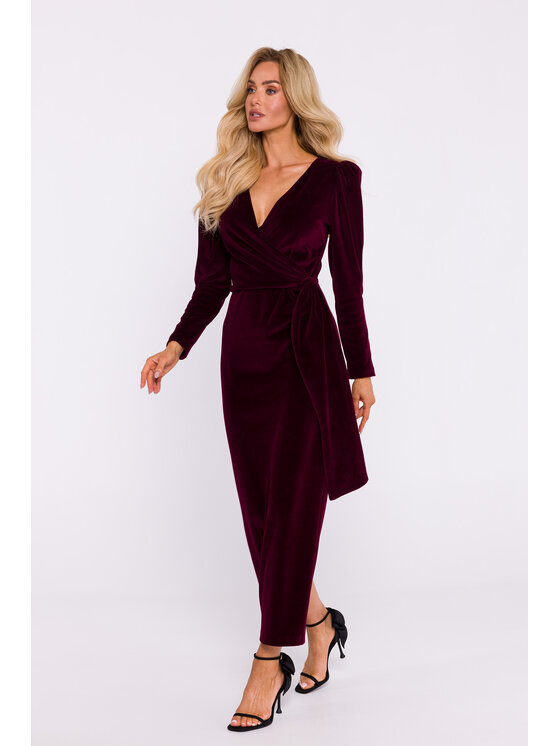 Made of Emotion Made of Emotion Abito da sera M828 Bordeaux Premium Fit