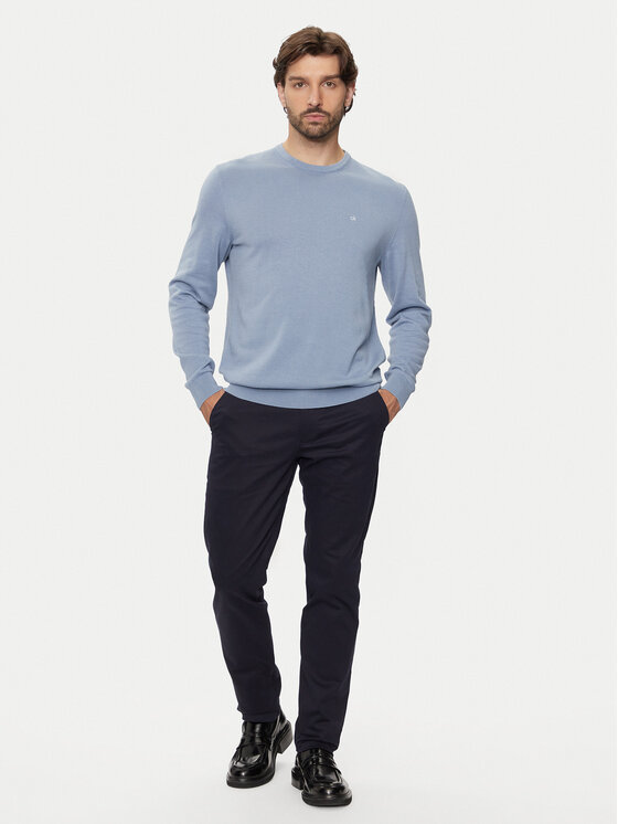 Calvin Klein Calvin Klein Chino K10K113429 Tamnoplava Slim Fit