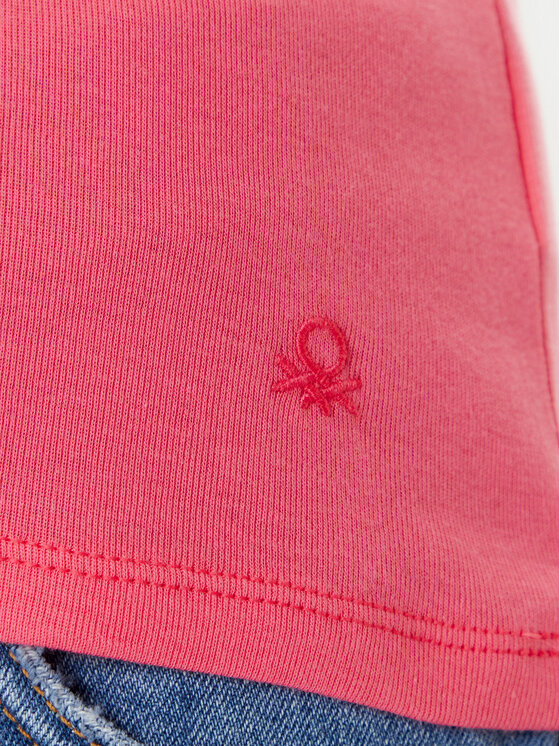 United Colors Of Benetton United Colors Of Benetton T-shirt 3GA2E4230 Rosa Regular Fit