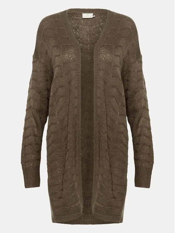 Kaffe Kaffe Kardigan Kaemria 10506359 Khaki Regular Fit