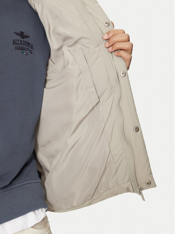 Karl Kani Karl Kani Пухено яке Small Signature 60760016 Сив Regular Fit