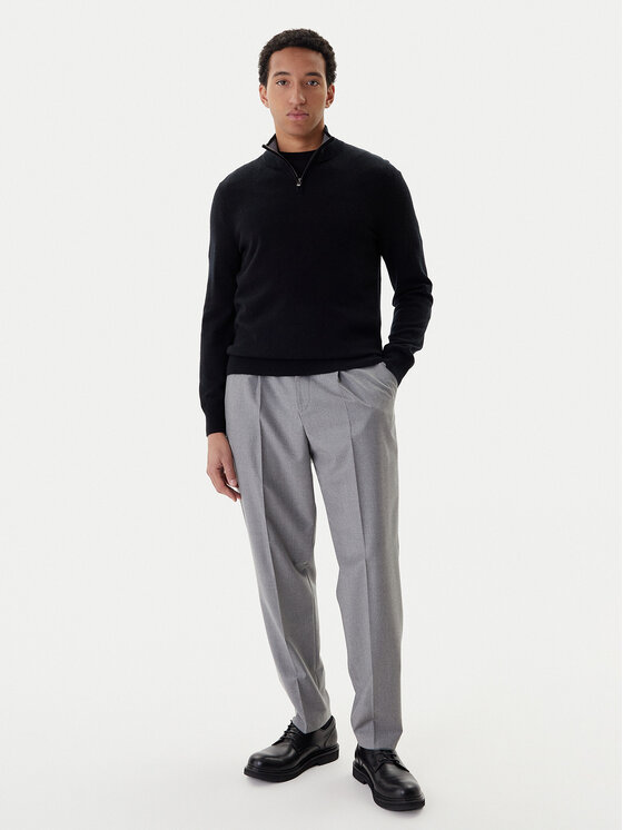 BOSS BOSS Džemper H-Hemarlo 50549984 Crna Regular Fit