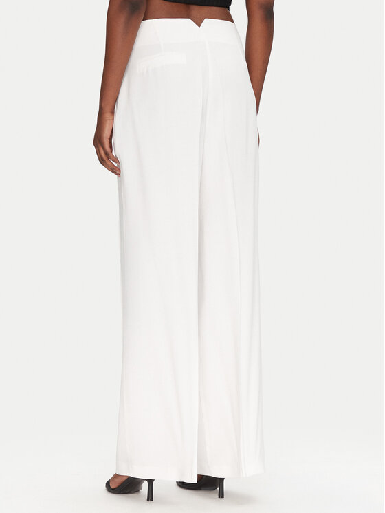 ACCESS FASHION ACCESS FASHION Palazzo hlače 53-5084-195 Bela Wide Leg