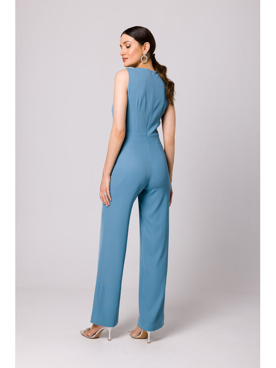 Makover Makover Jumpsuit K164 Blu Regular Fit