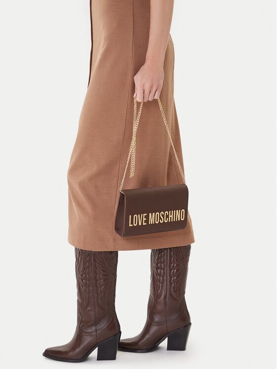 LOVE MOSCHINO LOVE MOSCHINO Geantă JC4121PP0NKD031A Maro