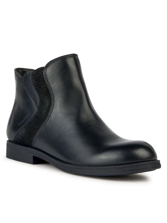 Geox Geox Botki J Agata Girl Wpf J36HZA 04377 C9999 D Czarny